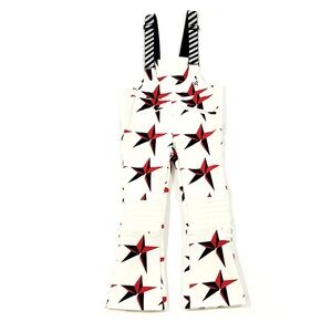Perfect Moment Kids Isola Racing Bib in Star Print Size 10